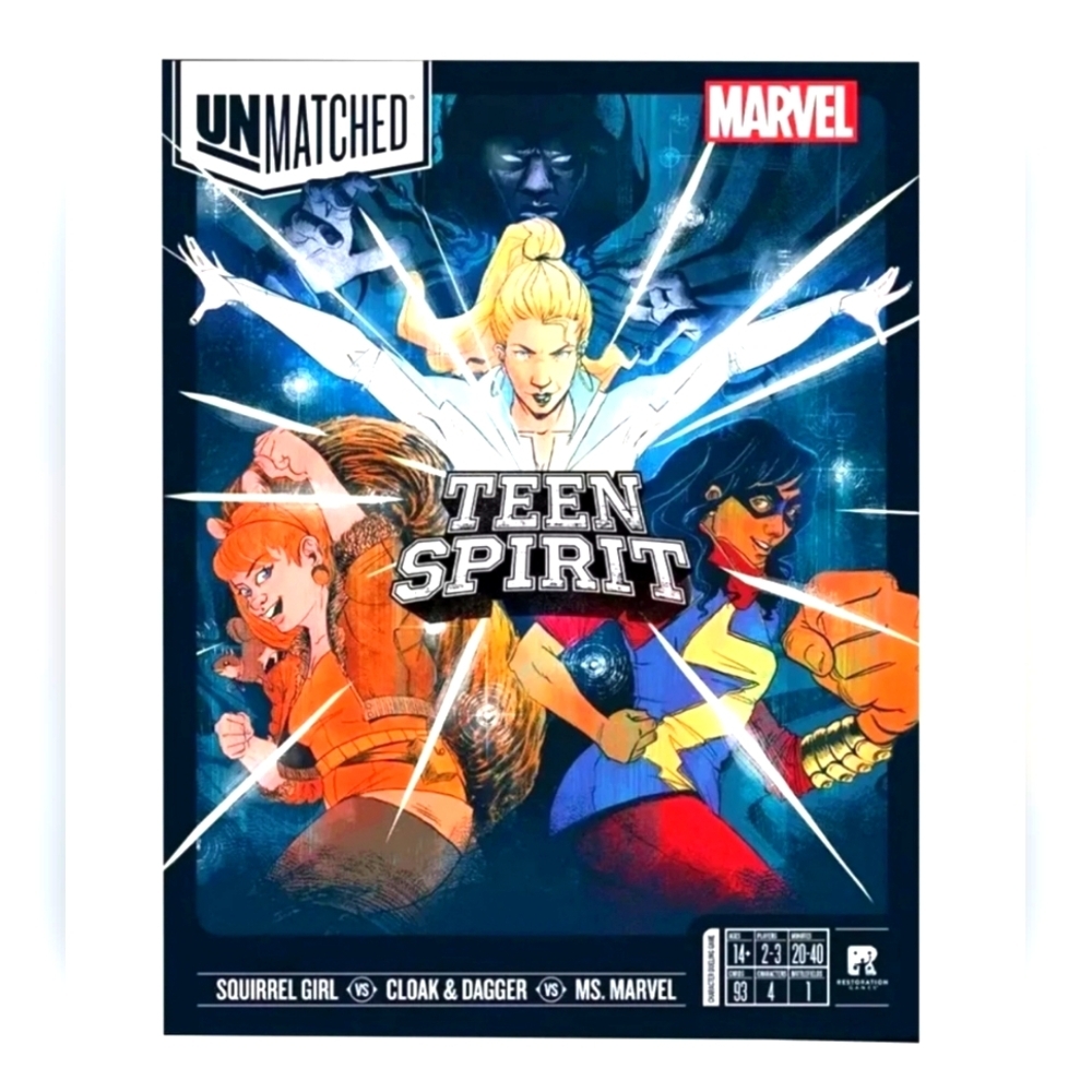 Marvel Unmatched Teen Spirit Board Game NWT Squirrel Girl Ms Marvel